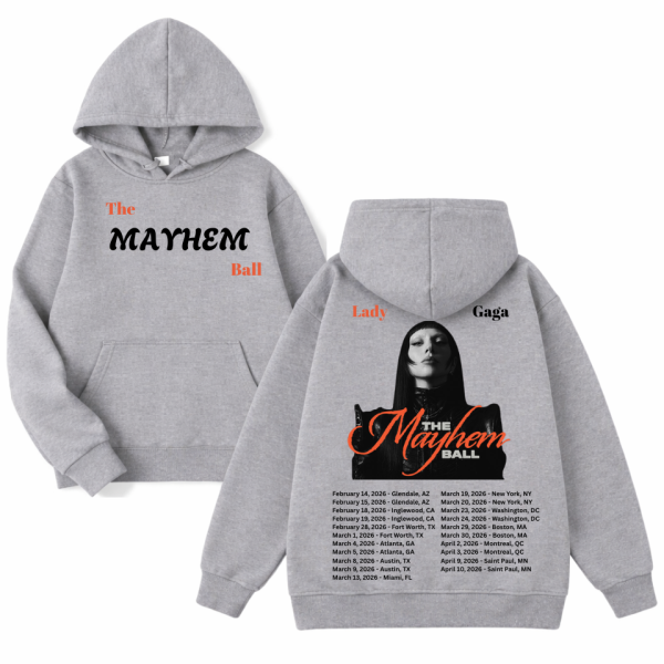 The Mayhem Ball Tour 2026 Print Hoodie - Mayhem Ball Tour
